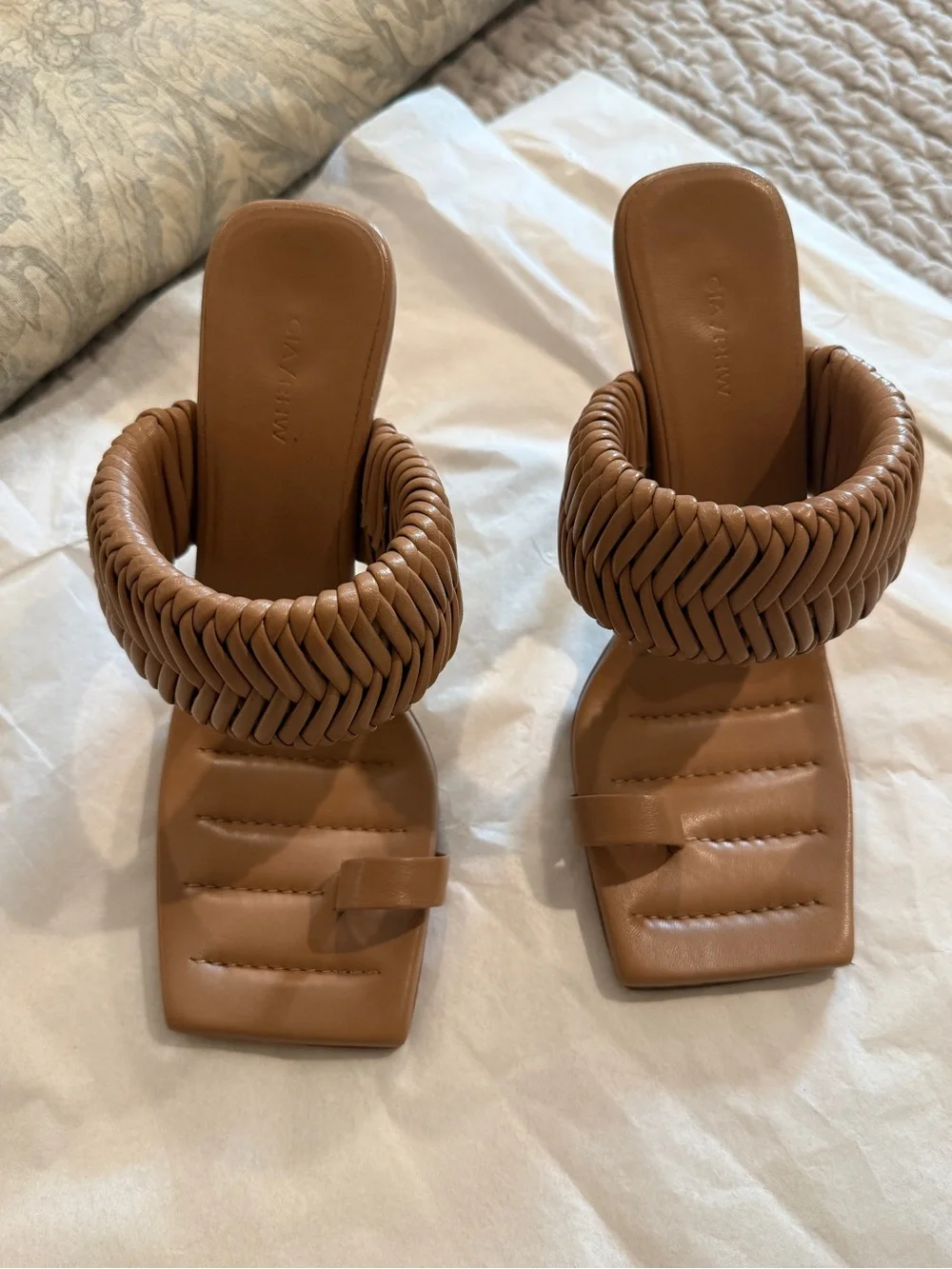 Gia Borghini x RHW Rosie 1 Toe Ring Mule